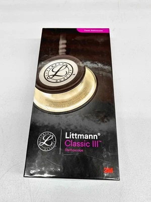 Estetoscopio de monitoreo 3M Littmann Classic III, todo negro Foto 1 de 3