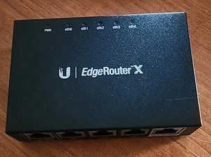 Ubiquiti Networks ER-X EdgeRouter X 5-Port Wired Router 12V-0.5A - Photo 1/4