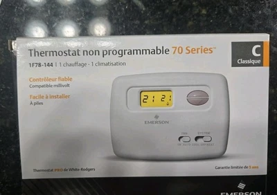 Termostato no programable EMERSON White-Rodgers 1F78-144 serie 70 nuevo en caja Foto 1 de 4
