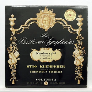 SAX 2318 B/s ⸺ KLEMPERER ⸺ BEETHOVEN symphonies nos.1 & 8 ⸺ COLUMBIA UK LP EX+ - Imagen 1 de 3