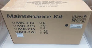 Kyocera MK-715 kit di manutenzione, IMBALLO ORIGINALE aperto, DK715 mancante - Foto 1 di 1