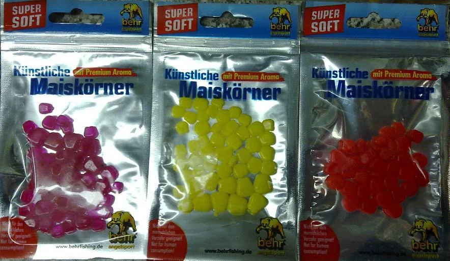 Behr Künstliche Maiskörner MAIS KUNSTMAIS KÜNSTLICHER MAIS ANGELMAIS AROMA - Bild 1 von 1