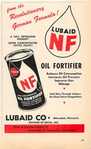 Service Station Magazine Print Ad LUBAID Oil Fortifier German 1963 Milwaukee - Bild 1 von 1