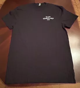 Tanduay Rum Distillery 100% Cotton Tee T-Shirt, Size M, Black, NEW - Picture 1 of 7