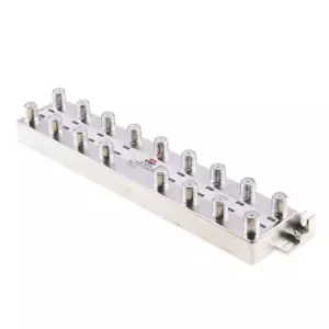 Universal 16 Way Vertical Splitter Coaxial 5-2400 MHz HDTV Digital TV Coax - Picture 1 of 7