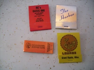 Grand Rapids , MN Matchbooks lot of 4 - Picture 1 of 3