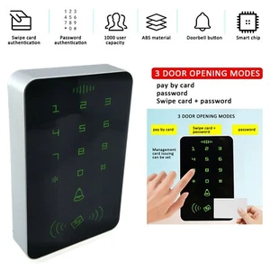 Smart Door Lock Access RFID Card Reader Security Password Keypad Entry Control - Picture 1 of 12