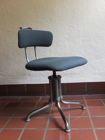 WH Gispen Vintage Industrial Office Chair, Gispen no. 353, 1950s Netherlands Cover