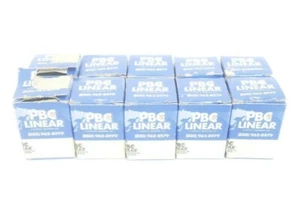 LOT OF 10 NEW PBC LINEAR FM20 STANDARD LINEAR BEARINGS (20MM BORE) - Picture 1 of 3