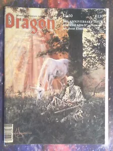 Dragon Magazine #110 AD&D Module Dragon Liches, Norse Pantheon Elminster - Picture 1 of 2