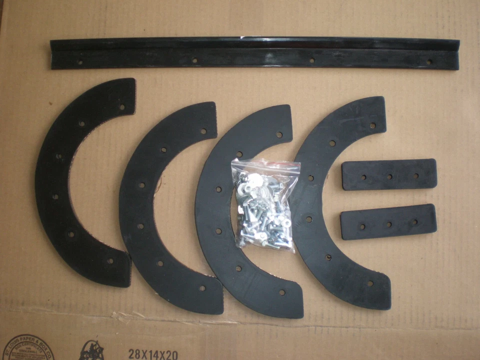 SNOWTHROWER PADDLES, SCRAPER W/HDWR 22"  CRAFTSMAN, MURRAY fits 1501981ma auger Foto 1 de 1