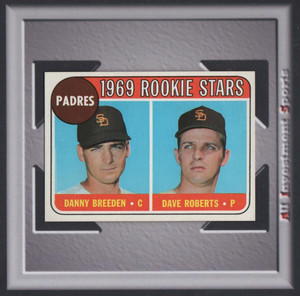 1969 Topps DANNY BREEDEN DAVE ROBERTS #536 NM-MT+ **San Diego Padres** TD89