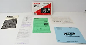 Vintage Pentax IQZoom140 35mm Point & Shoot Film Camera Manual #OM-A4 - Picture 1 of 7