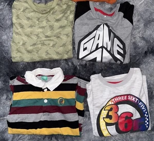 Boys Long Sleeve Shirts Lot Size 7 - Picture 1 of 6