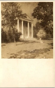 RPPC Photo Postcard May Night Willard L Metcalf Corcoran Gallery of Art DC - Picture 1 of 3