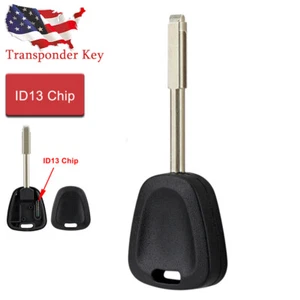 Replacment Transponder Key Blank Blade for Jaguar XKR 1999 2000 2001 + ID13 Chip - Picture 1 of 7