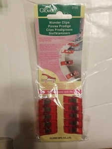 Clover Wonder Clips 10 Pack - Picture 1 of 2
