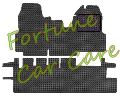 FOR FORD TRANSIT MK7 2006-2010,  280 CREW CAB TAILORED RUBBER MATS in 3MM, 5MM - Image 1 of 4