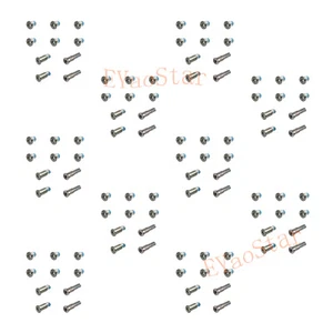 Silver 10 Sets Bottom Case Screws Pentalobe P5 MacBook Air 13" A1932 A2179 A2337 - Picture 1 of 1