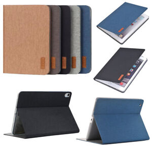For Samsung Galaxy Tab S4 10.5" SM-T830 Canvas Shockproof Smart Case Cover