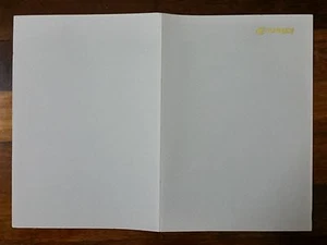 Malaysia Airlines Business Class Note Pad Aviation Flight early 1990 rare - Picture 1 of 2