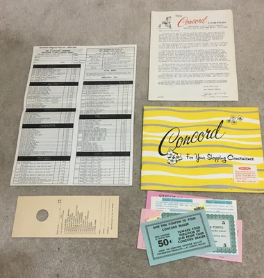 Vntg 1957 Catalog Concord Co (Like Fuller Brush Co), Brushes Electronics Watches - Image 1 of 4