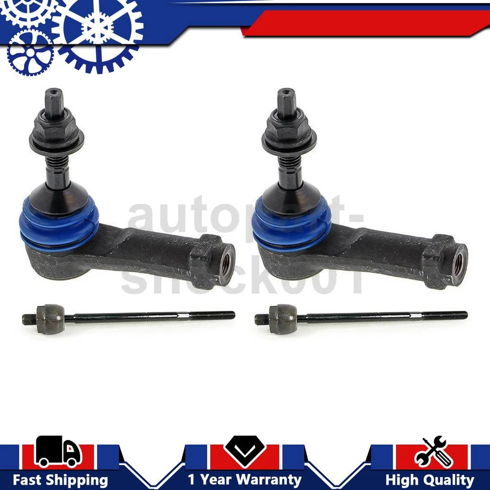 Mevotech Front Inner,Outer Tie Rod Ends Fits Mercury Montego 3.0L — 第 1/4 张图片