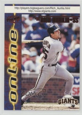 1998 Pacific Online Red Rich Aurilia #653 - Image 1 of 2