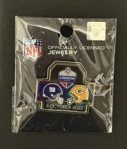 Green Bay Packers London 2022 Matchup Pin Vs New York Giants - Picture 1 of 1