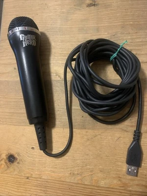 Guitar Hero Micrófono USB E-UR20 para Xbox 360 PS3 Wii Micrófono Rojo Octano Foto 1 de 4