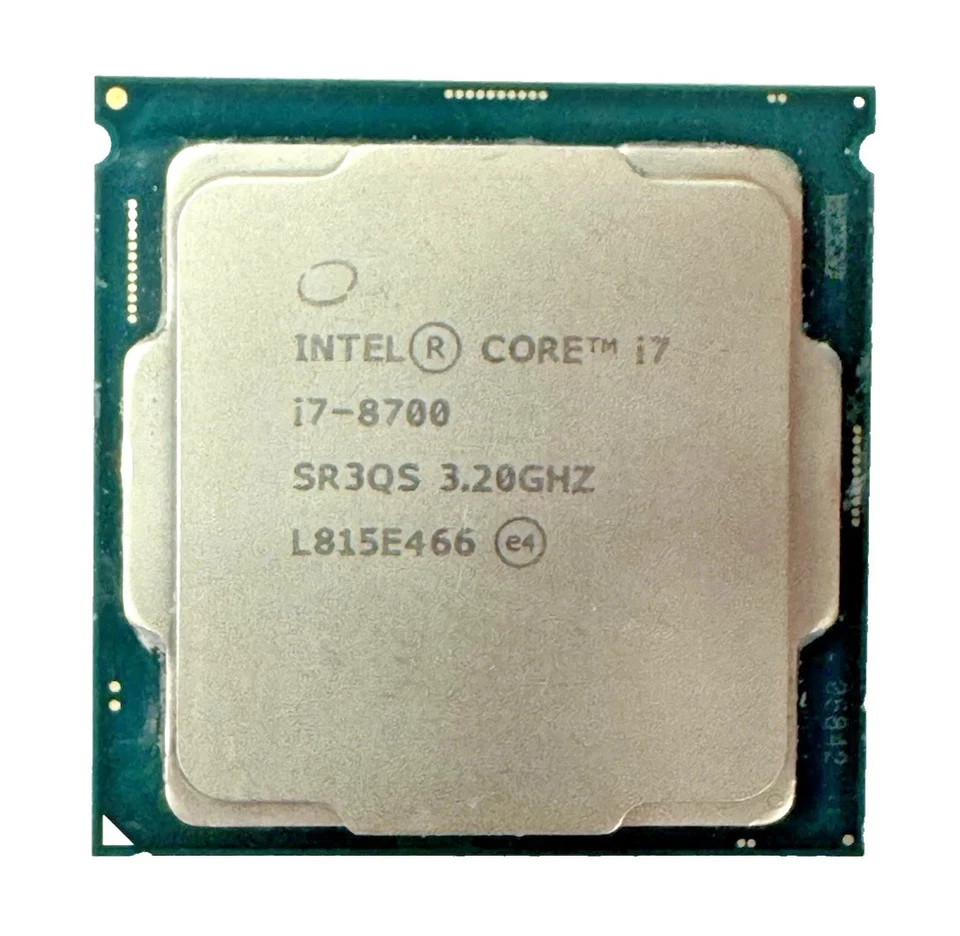 Procesador Intel Core i7-8700 (3,2 GHz, 6 núcleos, LGA 1151) - SR3QS Foto 1 de 1