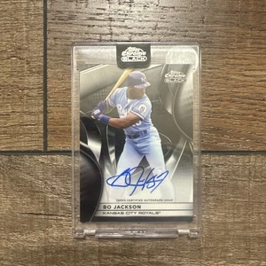 Bo Jackson On-Card Auto - 2025 Topps Chrome Black #CBA-BJ KC Kansas City Royals - Picture 1 of 2
