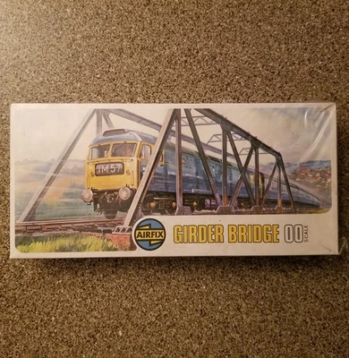 AIRFIX GIRDER BRIDGE SERIES 2 KIT OO/HO - SEALED - NEW- VINTAGE 1973 #02607-1 - Image 1 of 3