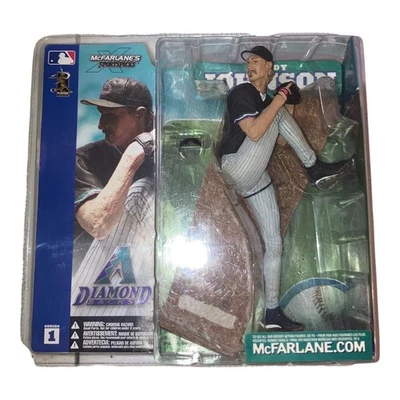 ACTION FIGURE Randy Johnson Arizona DiamondBacks McFarlane Sportspicks Series 1 - Image 1 of 2
