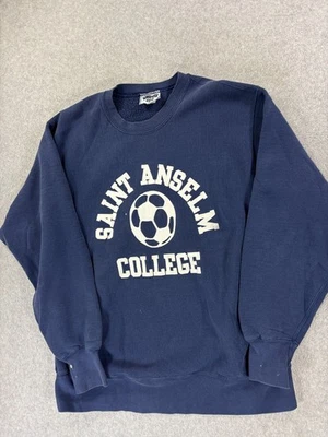 Sudadera Saint Anselm College Hawks Team Issue SOCCER Crew (Hombre XL) Azul Foto 1 de 4