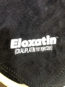 Eloxatin "Oxaliplatin for Injection" Blanket Pharmaceutical Drug Company Rare - Picture 1 of 9