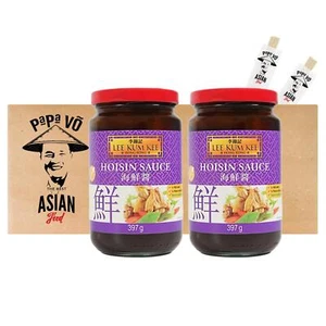 2x397g Lee Kum Kee Hoisin Sauce (zum Dippen, Marinieren, Würzen) Tuong Ngot - Bild 1 von 2