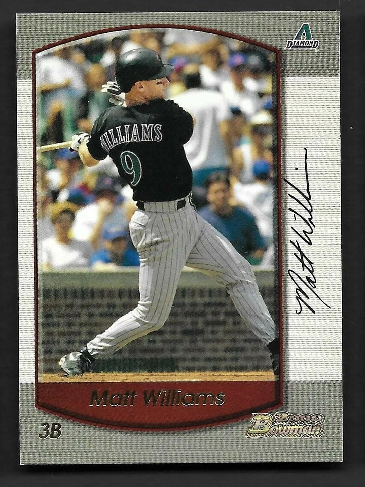 2000 Bowman #82 Matt Williams Arizona Diamondbacks - Image 1 of 1