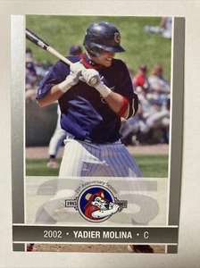 Carta Yadier Molina 2007 Multi Pubblicità Peoria Chiefs 25° Anniversario Lega Minore - Foto 1 di 2