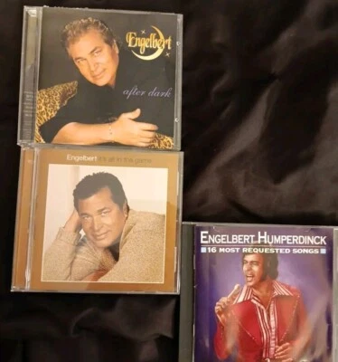 Englebert Humperdinck 3 CD LOT: After Dark,Top 16, In The Game LIKE NEW Mint - Image 1 of 4