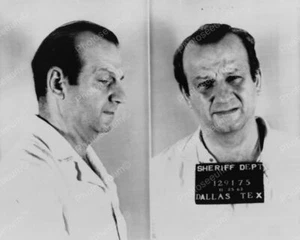Jack Ruby Police Mug Shot 8x10 Vintage 1960s Reprint Old Photo - Picture 1 of 1