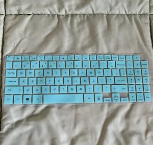 UHamn Silicone Keyboard Cover Compatible For HP Pro Book 12 x 4.5’’ Light Blue - Picture 1 of 3