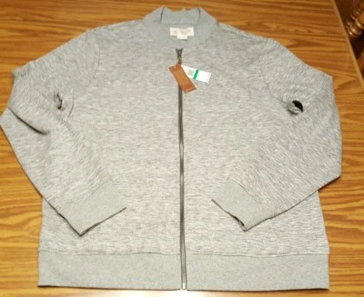 NUEVO CON ETIQUETAS $135 Para hombres Penguin by Munsingwear Gris Cremallera Completa Sudadera Suéter Chaqueta Foto 1 de 4