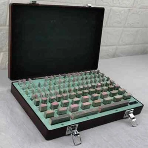 Measurement Block Set Calibration Block Metric Calibration Block 112 Pieces - Picture 1 of 12