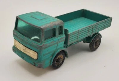 Lesney Matchbox Series No. 1 Mercedes Truck (A) Teal Made in England - Image 1 of 4