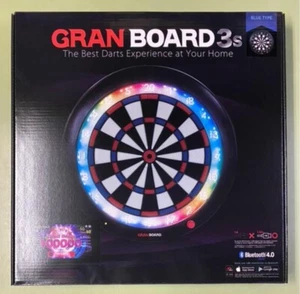 GRAN BOARD 3s LED Bluetooth Dartboard(Blue)  NEW - Picture 1 of 9