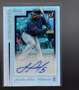 B0985- 2017 Donruss Signature Series #35 Jonathan Villar Auto - NM-MT - Picture 1 of 2