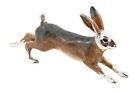 Saturno Sterling Silver and Enamel Hare Running, Large - 11428L