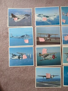  Lot von 50 Grumman Flugzeugen 8x10 Militärfotos mit Spezifikationen auf der Rückseite  - Bild 1 von 20