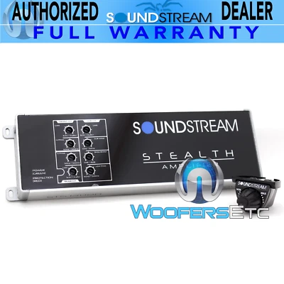 SOUNDSTREAM ST5.1300D 5-CHANNEL MOTORCYCLE ATV RZR SPEAKERS SUBWOOFER AMPLIFIER - Image 1 of 4